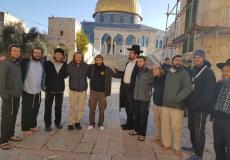 مستوطنون يقتحمون المسجد الاقصى