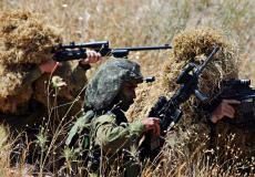 قناصة الجيش الاسرائيلي -ارشيف-