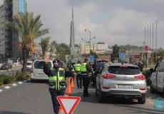 شرطة المرور بالضفة