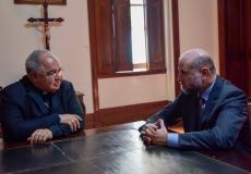 محمود الهباش والكاردينال تيمبيستا