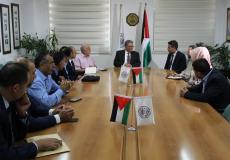 شؤون المغتربين التركة تبحث التعاون مع جامعة القدس
