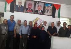 النضال الشعبى تستقبل وفداً من قيادة الجبهة العربية الفلسطينية لتهنئتها بذكرى الانطلاقة ال51
