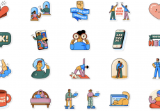 ملصقات واتساب