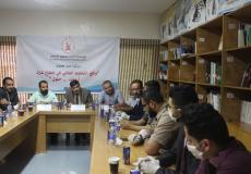 مؤسسة الضمير لحقوق الانسان تنظم ورشة عمل حول واقع التعليم العالي في قطاع غزة "أزمات ,, حلول"