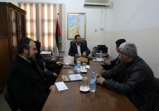 وزارة التعليم تبحث مع القدس المفتوحة التعاون لتنفيذ برامج إرشادية وتعليمية للطلبة