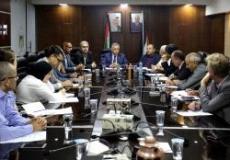 الأعرج يبحث مع بعثة البنك الدولي مشاريع تحسين الخدمات المحلية