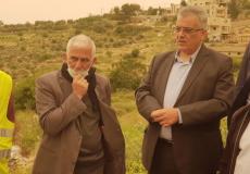 خلال تفقد غنيم وحميد لقرية الجبعة