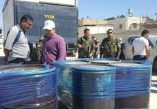 سلطة  جودة البيئة تعيد  نفايات  سامة  إلى  إسرائيل  بعد  ضبطها  بمنطقة  الظاهرية  جنوب الخليل 