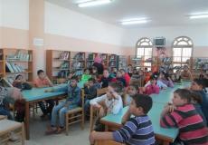 قلقيلية: التربية والتعليم يفتتح فعاليات حملة أبي اقرأ لي .