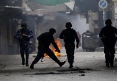 الأمن الفلسطيني في الضفة الغربية -ارشيف-