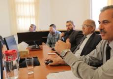 بلدية غزة تعقد جلسة استثنائية للجنة التنظيم المحلية