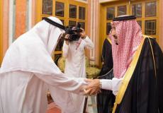 العاهل السعودي سلمان بن عبد العزيز يستقبل نجلي الصحفي جمال خاشقجي