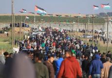 مسيرات العودة شرق غزة