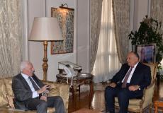 الخارجية المصرية تصدر بيانا بشأن المصالحة الفلسطينية عقب لقاء الوزير سامح شكري مع وفد فتح في القاهرة