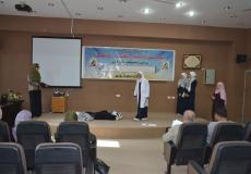 تربية الوسطى تنظم مسابقة العرض المسرحي باللغة الانجليزية