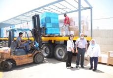 محافظة طوباس تتسلم مساعدات غذائية من الصندوق الخيري الاقليمي