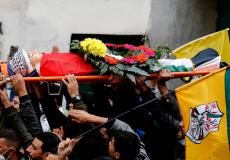 تشييع جثمان الفل على أبو عليا