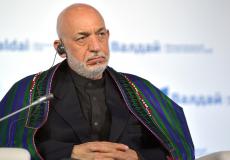  حامد كرزاي رئيس أفغانستان السابق