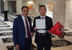 سفارة فلسطين في بلغاريا تنظم حفلاً بمناسبة وداع سفير جمهورية كوريا 