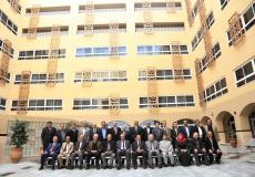 مجلس الأمناء ومجلس الجامعة يتفقدون منشآت الحرم الجامعي الجديد قبيل افتتاح كلية الآداب والعلوم الإنسانية