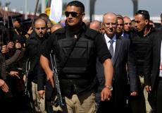 رئيس الوزراء خلال زيارة غزة أمس