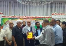 النائب المصري يشارك في حفل تكريم مدير تعليم شمال غزة