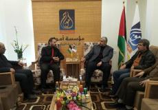 جانب من الزيارة