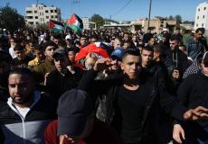 تشييع شهيد فلسطيني - ارشيف