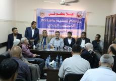  مراسم تسليم واستلام المجلس البلدي الجديد لبلدية المصدر