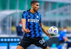 لاعب انتر ميلان أشرف حكيمي