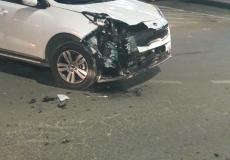 إصابة شاب أثر تعرضه لحادث طرق على مفترق دير الأسد