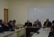  اجتماع وزارة الاقتصاد بغزة مع اتحاد الصناعات الورقية