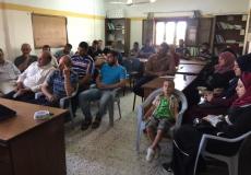 العمل الزراعي يناقش الانتهاكات الإسرائيلية بحق المزارعين والصيادين