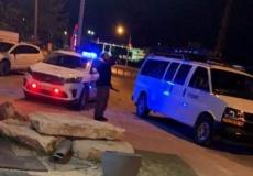 من مكان جريمة سابق في قلنسوة  - أرشيف