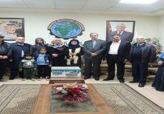 جمعية رجال الاعمال تستجيب لمناشدة عائلة كفيفة بغزة