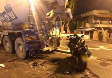 وفاة شاب عربي اثر حادث اصطدام دراجة نارية في حيفا