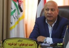 رئيس دائرة شؤون اللاجئين أحمد أبو هولي