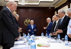 الرئيس الفلسطيني محمود عباس يترأس اجتماع اللجنة التنفيذية لمنظمة التحرير يتحدث عن المصالحة الفلسطينية وصفقة القرن 