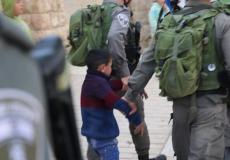 الاحتلال يعتقل طفلا