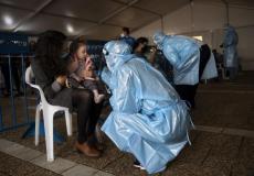 فحوصات كورونا في الداخل