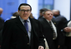 وزير الخزانة الأمريكي ستيفن منوشين