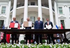 توقيع معاهدة السلام في البيت الأبيض