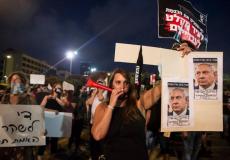 تظاهرات حاشدة في إسرائيل لمطالبة نتنياهو بالاستقالة