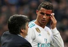  إصابة كريستيانو رونالدو