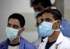 اطباء في مستشفى الشفاء بمدينة غزة