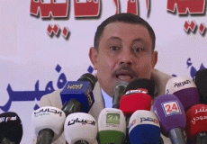 وزير الإعلام اليمني المنشق عبد السلام علي جابر