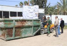 إتلاف لحوم منتهية الصلاحية كانت بطريقها لغزة