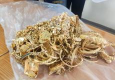 مصاغ ذهب بقيمة 124 دينار بوزن 3.5 كيلوجرام