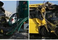 حادث سير لحافلة مدرسية في الإمارات