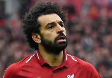  لاعب فريق ليفربول الإنجليزي النجم المصري، محمد صلاح